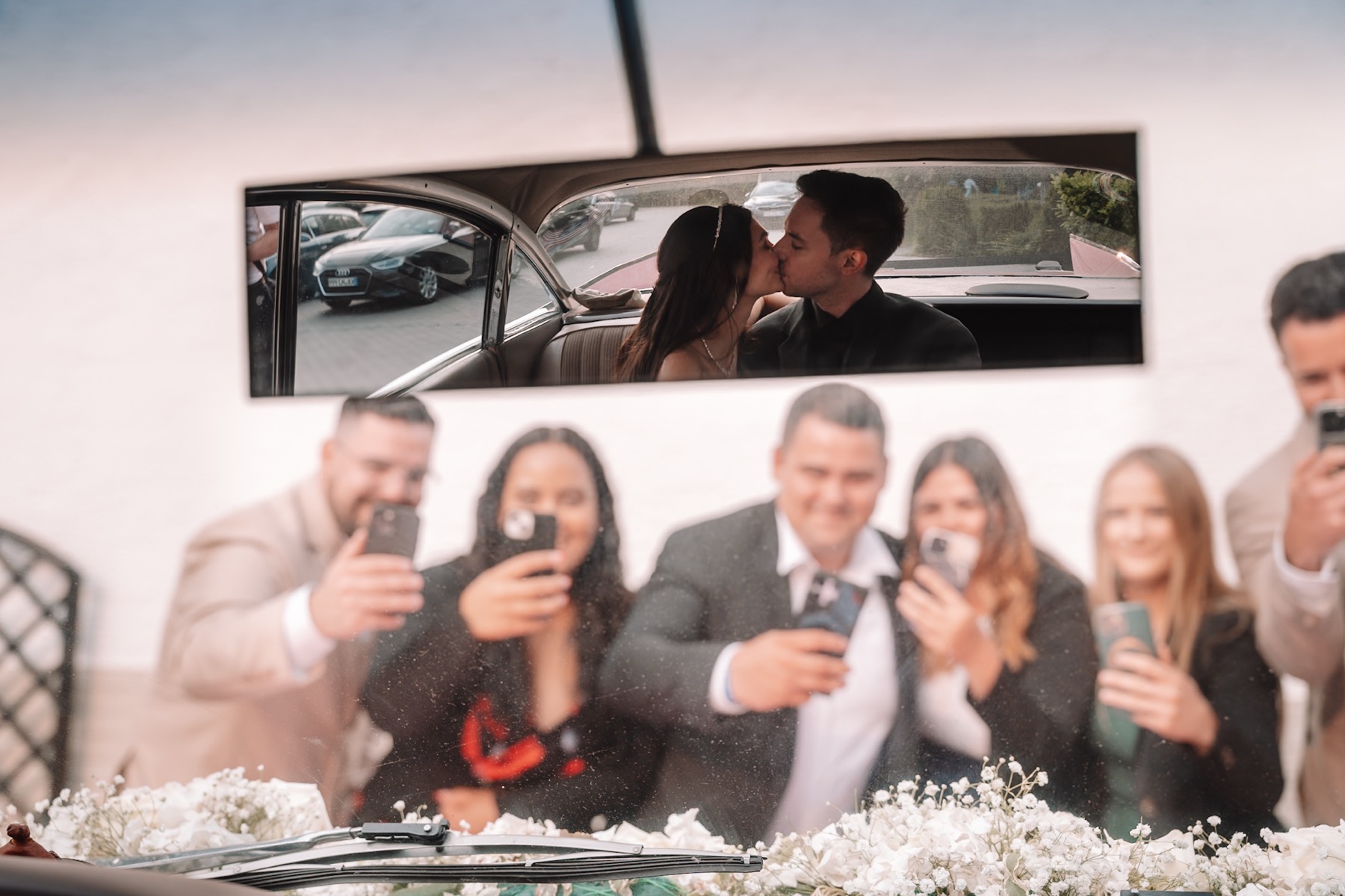 Paparazzi-Moment am Oldtimer