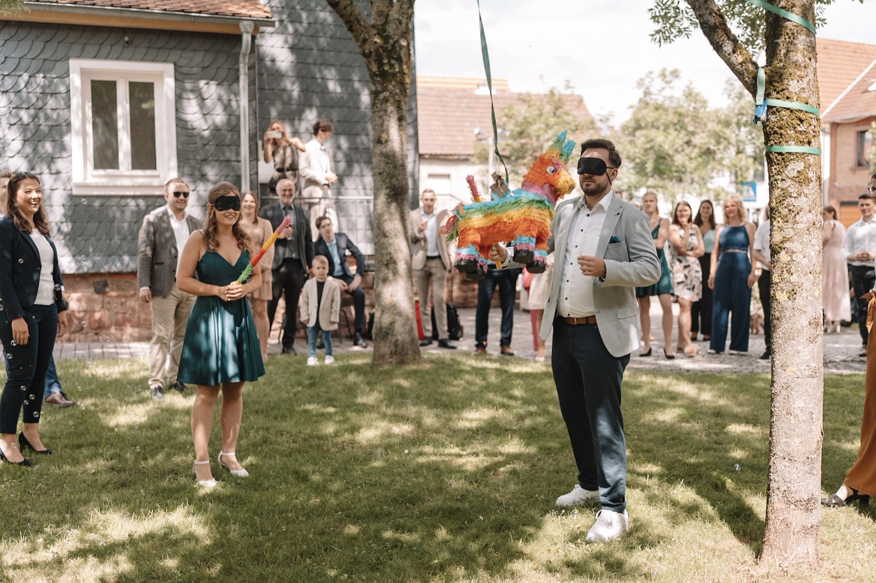 Piñata auf der Hochzeit