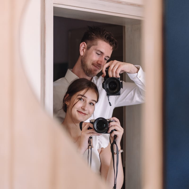 Miette und Nicolai bei der Arbeit